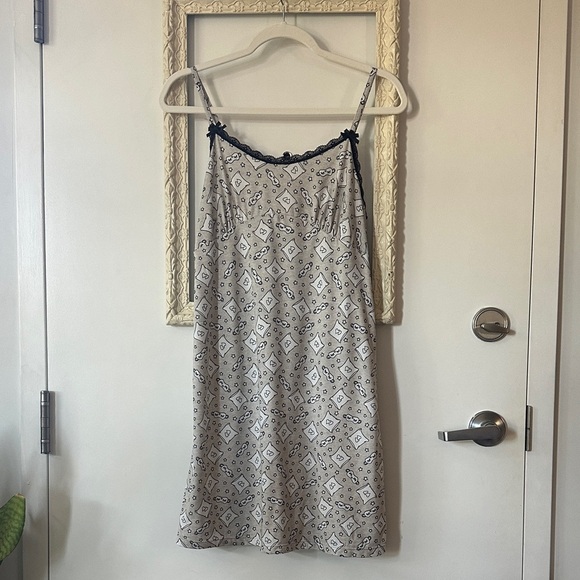 JO.SH | Patterned Gray Women's Robe and Nightgown Set - Picture 10 of 16